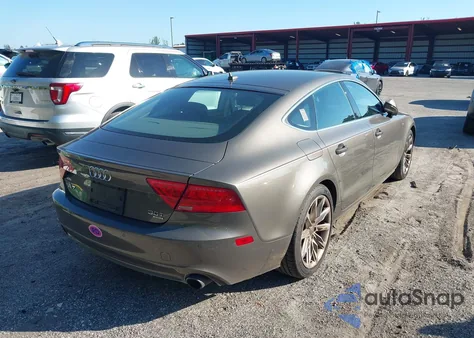 2012 Audi A7 Premium from USA, damaged, VIN WAUSGAFC9CN002524